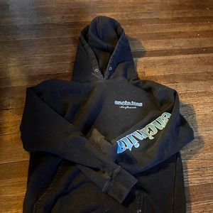 encinitas surfboard oversized hoodie